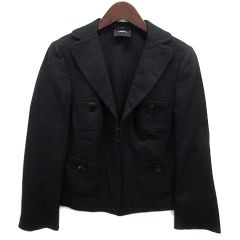 【AKRIS】【美品】カシミヤ100％ジャケット 美品 AKRIS アクリス カシミヤ100％ リバーシブルコート 黒×赤 2XL