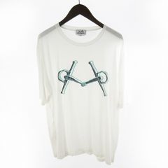 HERMES Tシャツ ネイビー ホースビット柄 - メルカリ