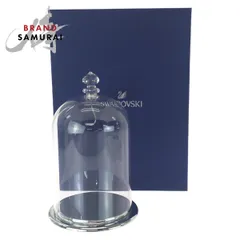 超美品 SWAROVSKI スワロフスキー ガラス鐘 ディスプレイ クリア シルバー金具 クリスタル/ガラス 5527606 その他雑貨 オーナメント 602718【中古】のサムネイル