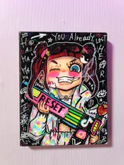 【一点物イラストアート】You already lost HEART【現代アート 一点物イラストアート】You already lost HEART【現代アート - メルカリ