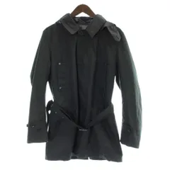 メンズメルローズ MEN'S MELROSE ジャケット 上着 3 黒 ブラック フード付き ベルト付き 長袖 /AP ■MAのサムネイル