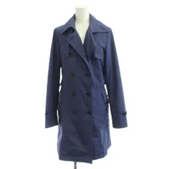 コムサデモード COMME CA DU MODE トレンチコート 9 紺 ダブルブレスト /JP ■MAのサムネイル