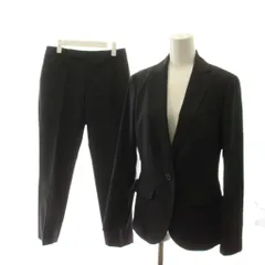 ザ・スーツカンパニー THE SUIT COMPANY スーツ セットアップ テーラードジャケット シングル パンツ スラックス 40 黒 ブラック /AN ■MAのサムネイル