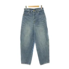 スピック&スパン Spick&Span 24SS 51/2 CURVE LINE_DENIM デニムパンツ ジーンズ カーブライン 26 ブルー /ES ■OSのサムネイル