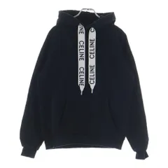 CELINE (セリーヌ) ルーズ フーディ プルオーバー スウェットパーカー ブラック 2Y468670Q.38NOのサムネイル