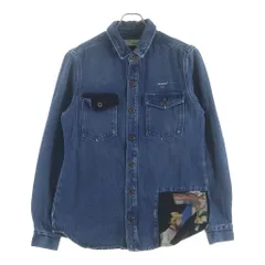 OFF-WHITE (オフホワイト) 19SS Denim Jacket デニムジャケット インディゴ OMYD010R19386012のサムネイル