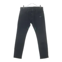 OFF-WHITE (オフホワイト) 19SS Denim Pants ドローストリング ベルトデニムパンツ グレー OMYA001R19C26032のサムネイル