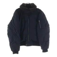 POLO RALPH LAUREN (ポロラルフローレン) B-15 ボアカラー チンストラップ フライトジャケット ブラック ‐のサムネイル
