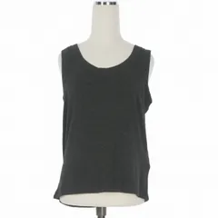 アルマーニ コレツィオーニ ARMANI COLLEZIONI ノースリーブトップス タンクトップ 44 ダークグレー TM85MMTM60J 国内正規のサムネイル
