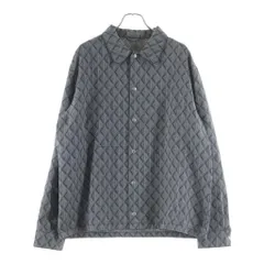 Christian Dior (クリスチャンディオール) CD Diamond オーバーサイズカラー長袖シャツ グレー 033D490N329X 033D490N329Xのサムネイル