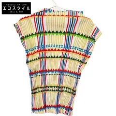 PLEATS PLEASE　プリーツプリーズ　PP22-JK792 マルチカラー ノースリーブ トップス　3のサムネイル