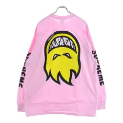 SUPREME (シュプリーム) 26SS Spitfire Bighead L/S TEE スピットファイア ビッグヘッド ロゴデザイン クルーネック カットソー 長袖Tシャツ ピンクのサムネイル