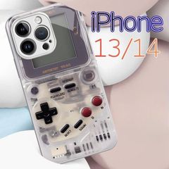레트로 게임 기계 스타일 iPhone 13/14/15 스마트 폰 하드 케이스 후면 무늬 스마트 폰 케이스 게임 디자인 내 충격 세련된 얇고 경량 복고 게임 좋아 선물