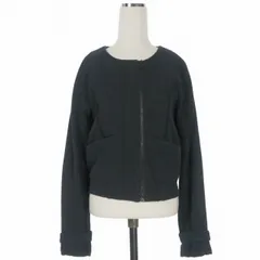 アルマーニエクスチェンジ A/X ARMANI EXCHANGE 14SS ノーカラージャケット ブルゾン 長袖 S ブラック 黒 国内正規のサムネイル