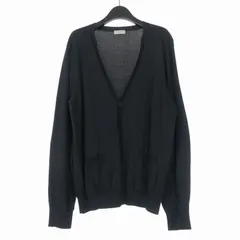 ドリスヴァンノッテン DRIES VAN NOTEN 90-00’s コットンカーディガン ニット 長袖 L ネイビー 紺 1039230 国内正規のサムネイル