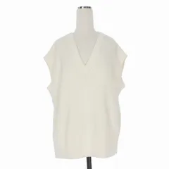 カルバンクラインジーンズ Calvin Klein Jeans V NECK AOP VEST Vネック ニットベスト セーター S ホワイト 白 J224560 国内正規のサムネイル