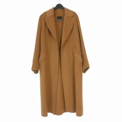 ジャンフランコフェレ GIANFRANCO FERRE ウールアンゴラ ロングコート ジャケット 長袖 46 ライトブラウン 茶 MW6W05-51982のサムネイル