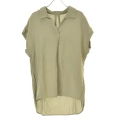 【UNITEDARROWS】A DAY IN THE LIFE 6416-699-0222 リネン混 スキッパーフレンチスリーブブラウスのサムネイル