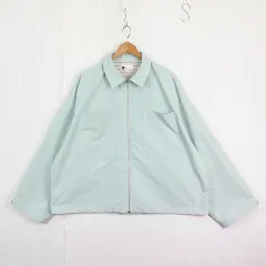 B&Y ユナイテッドアローズ BEAUTY&YOUTH ビューティー&ユース  バルーン スリーブ ブルゾン ジャケット M グリーン系 2sa7692のサムネイル