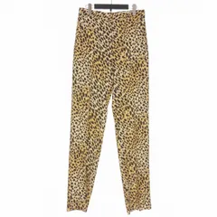 ディースクエアード DSQUARED2 23AW Slouchy London Pant レオパード ストレートパンツ スラックス 44 ベージュ S74KB0839 国内正規のサムネイル