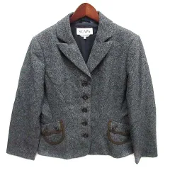 スキャパ SCAPA ウール ジャケット グレー系 40のサムネイル