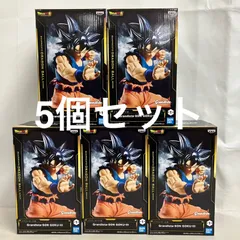 未開封 DRAGON BALL Grandista 孫悟空 Ⅲ 身勝手の極意 フィギュア 5個セット SF7F04 c111のサムネイル