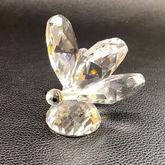 SWAROVSKI スワロフスキー クリスタル ペーパーウェイト2種LED台座付