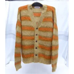 ディスカバード DISCOVERED MOHAIR BORDER KNIT CARDIGAN カーディガン SIZE:FREE メンズ △WF2285のサムネイル