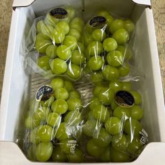 岡山県産ぶどうマイハート 4房 - メルカリ