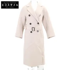S MaxMara　エスマックスマーラ　【美品/国内正規】301401275 CUCITO A MANO ウール ベルト付 ロング　I:34のサムネイル