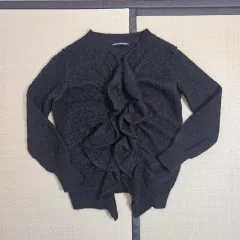 YOHJI YAMAMOTO ヨウジヤマモト ノワール ラッフル カーディガンのサムネイル