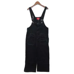 ディッキーズ Dickies ツイル オーバーオール ブラック 黒 L 2187-2420のサムネイル