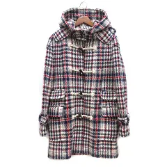 ダブルスタンダードクロージング ダブスタ DOUBLE STANDARD CLOTHING ダッフルコート チェック トリコロールのサムネイル