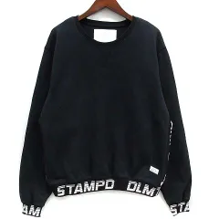 スタンプド STAMPD ドライブ プルオーバー クルー スウェット シャツ トレーナー Drive Pullover Crew Sweatshirt ブラック 黒 Mのサムネイル