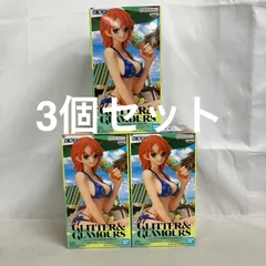 未開封 ONE PIECE GLITTER&GLAMOURS ナミ サマースタイル フィギュア 3個セット SF7F12 c099のサムネイル