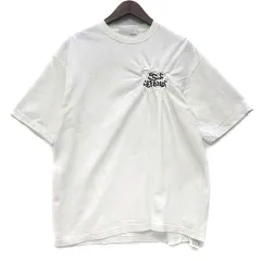 ヨシオクボ yoshio kubo クラッシュ ビッグシルエット 半袖 Tシャツ CRASH S/S TEE ホワイト 白 2 YKF23103のサムネイル