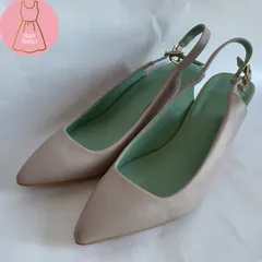 【36サイズ 22.5cm 23cm】LOUNIE ルーニィ パンプス ベージュ ポインテッドトゥ 夏のサムネイル