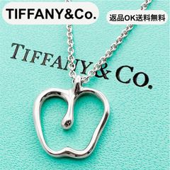 希少ラージ】ティファニー オープンアップル ネックレス ロング