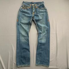 激レア トゥルーレリジョン RICKY デニムハーフパンツ 36 メキシコ製