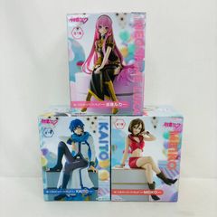 巡音ルカ KAITO MEIKO ぬーどるストッパーフィギュア 3点セット - メルカリ
