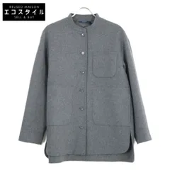 S MaxMara　エスマックスマーラ　25AW グレー COSTANZA ピュアウール シャツジャケット　38のサムネイル