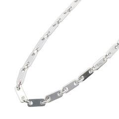 カルティエ CARTIER ネックレス フィガロ ネックレス 首回り47.5㎝ K18WG（ホワイトゴールド） フィガロ ネックレス レディース Used A