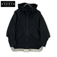 ADORE　アドーア　531-2150314 ブラック トリアセ麻メッシュブルゾン フーデッドジャケット　38のサムネイル