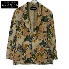 RALPHLAUREN　ラルフローレン　ベージュ リネン ボタニカル ジャケット　11のサムネイル