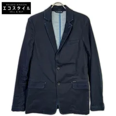 DIESEL　ディーゼル　ネイビー ジョグジーンズ テーラードジャケット　Mのサムネイル