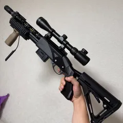 【グリップのみの販売】マルゼン CA870専用 M4ストックパイプ付きカスタムグリップのサムネイル