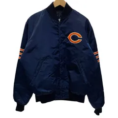 スターター STARTER NFL シカゴベアーズ ナイロンスタジャン ジャケット ネイビー Lサイズ 201MT-6389のサムネイル