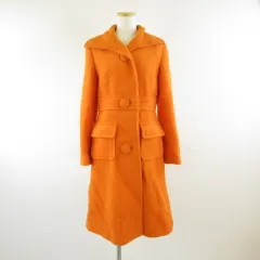 メルローズ MELROSE ロングコート 長袖 オレンジ *T817のサムネイル