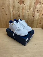 未使用展示品　K-SWISS　ケースイス　メンズコートスニーカー　ホワイト×ゴールド　26.5cm　タグ付き　箱ありのサムネイル