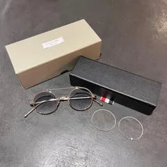 THOM BROWNE ワイヤーツーブリッジサングラス メガネ トムブラウン TBX910-41-02 シルバー F （19401M）のサムネイル